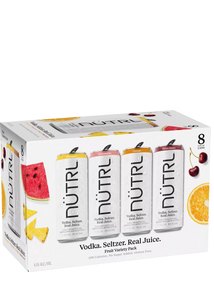 NUTRL VARIETY FRUIT VODKA SODA