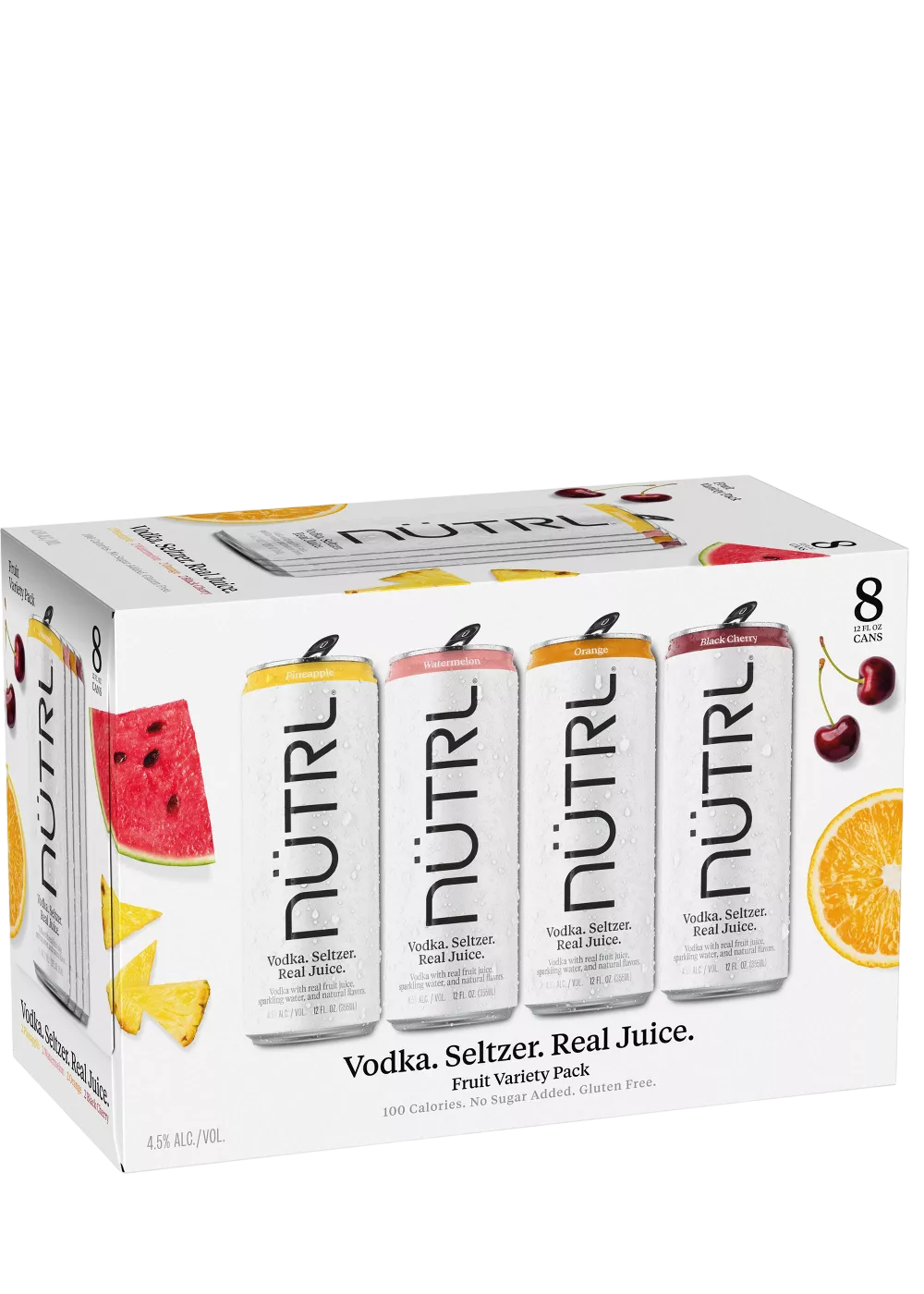 NUTRL VARIETY FRUIT VODKA SODA