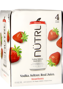 NUTRL STRAWBERRY VODKA SELTZER