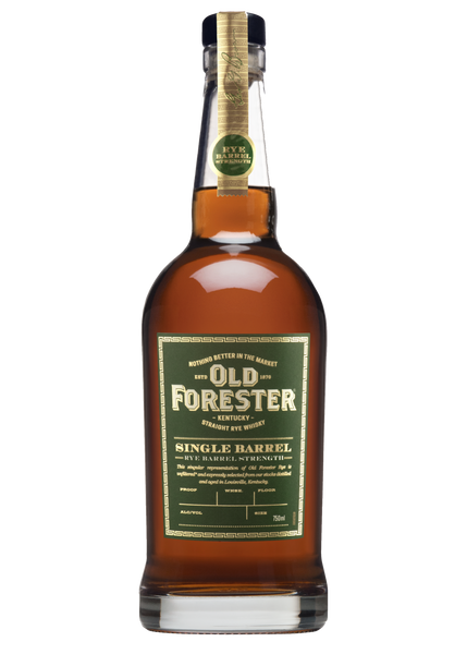 OLD FORESTER RYE SINGLE BARREL BARREL PROOF