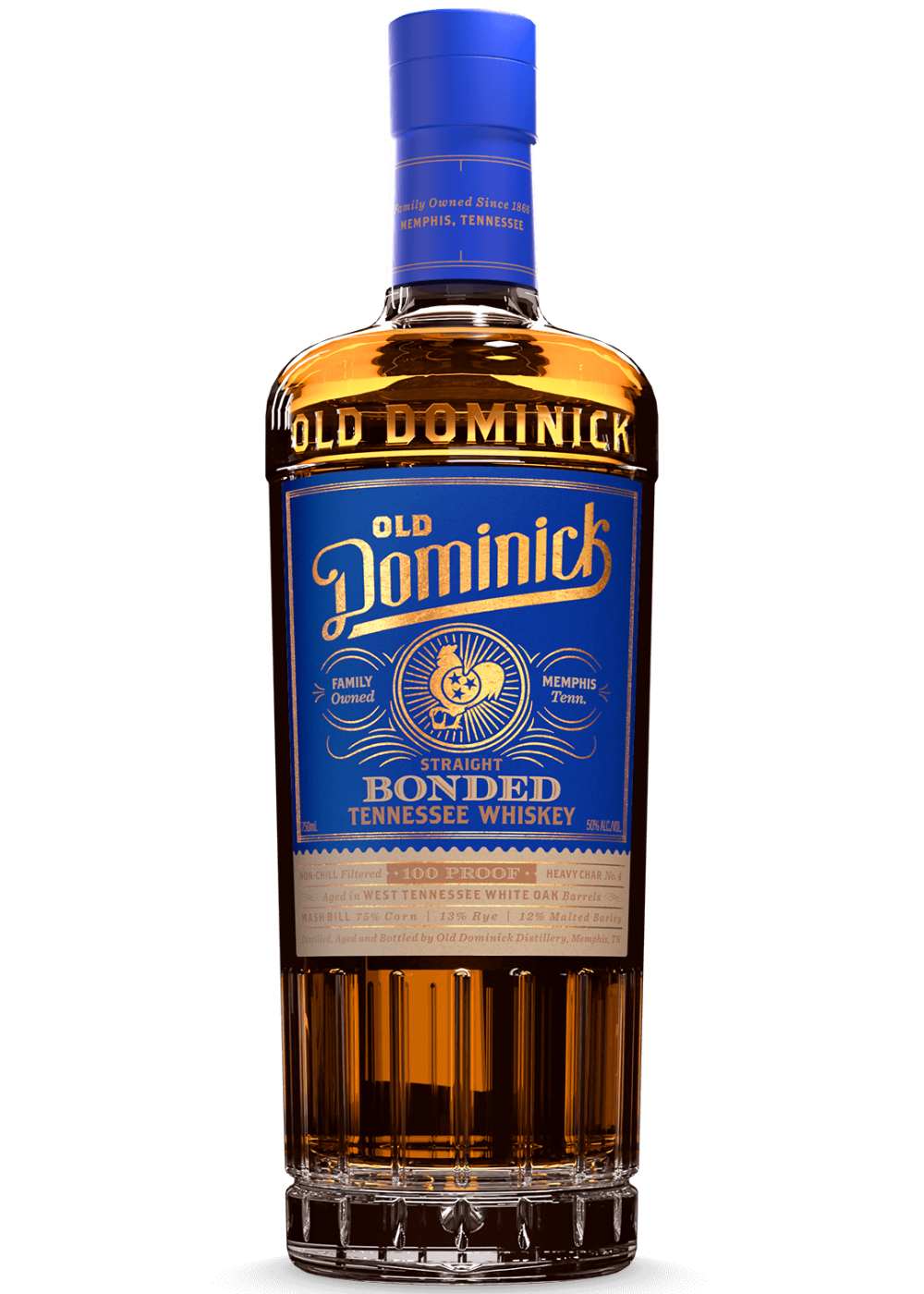 OLD DOMINICK BOURBON BONDED TENNESSEE WHISKEY