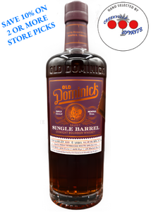 OLD DOMINICK BOURBON CREEKVILLE SINGLE BARREL CASK STRENGTH