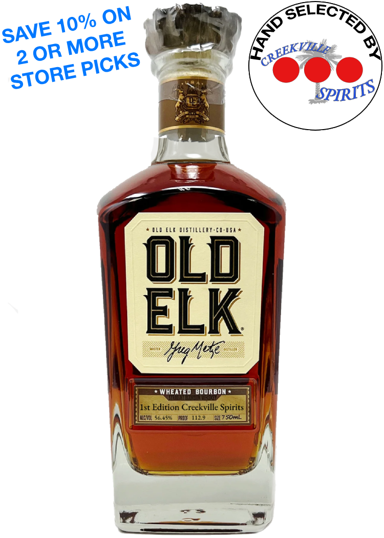 OLD ELK WHEATED BOURBON CREEKVILLE SPIRITS 1ST EDITION