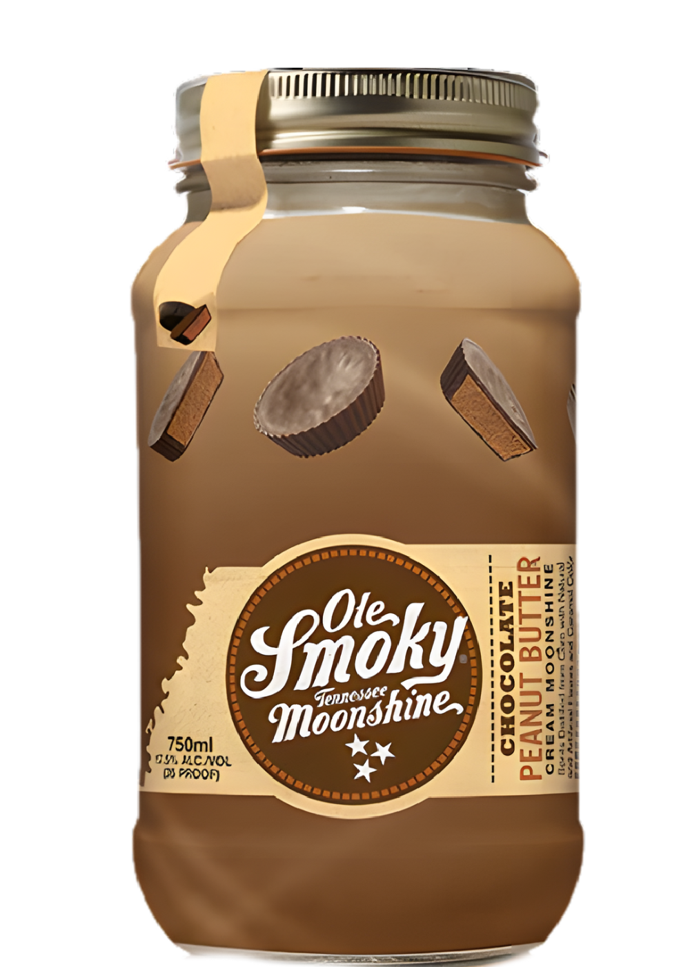 OLE SMOKY CHOCOLATE PEANUT BUTTER CREAM MOONSHINE