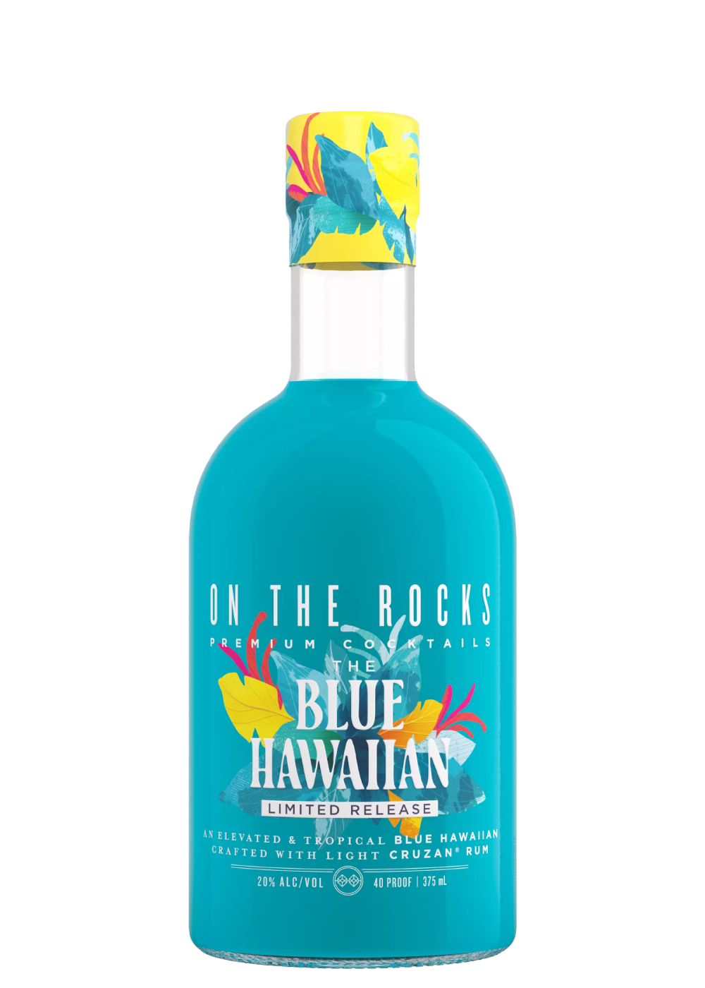 ON THE ROCKS BLUE HAWAIIAN