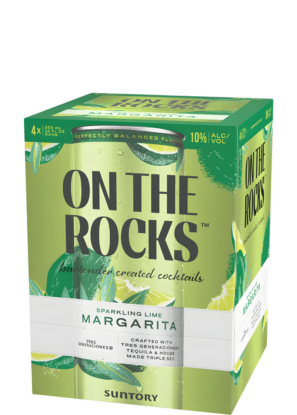 ON THE ROCKS SPARKLING LIME MARGARITA