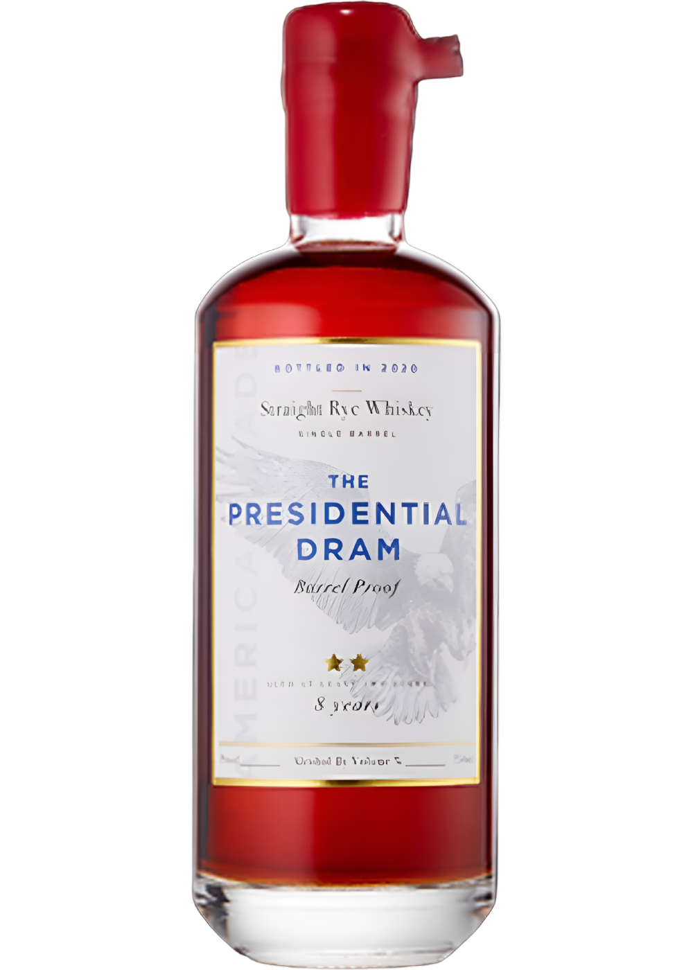 PRESIDENTIAL DRAM BARREL PROOF RYE