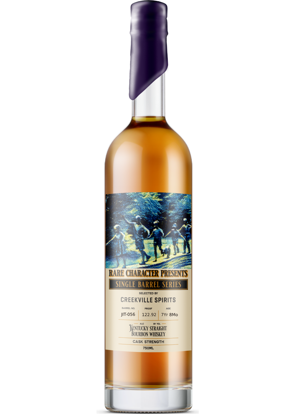 RARE CHARACTER CREEKVILLE SPIRITS SINGLE BARREL