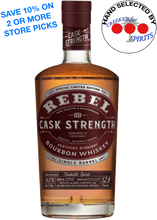 Load image into Gallery viewer, REBEL CASK STRENGTH SINGLE BARREL CREEKVILLE SPIRITS
