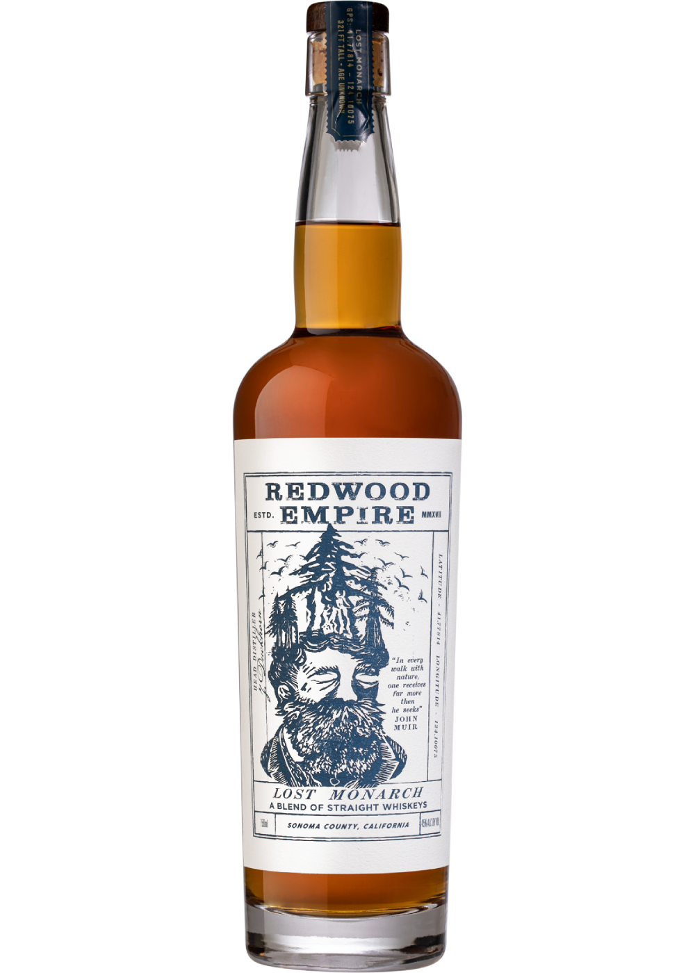 REDWOOD EMPIRE LOST MONARCH WHISKEY