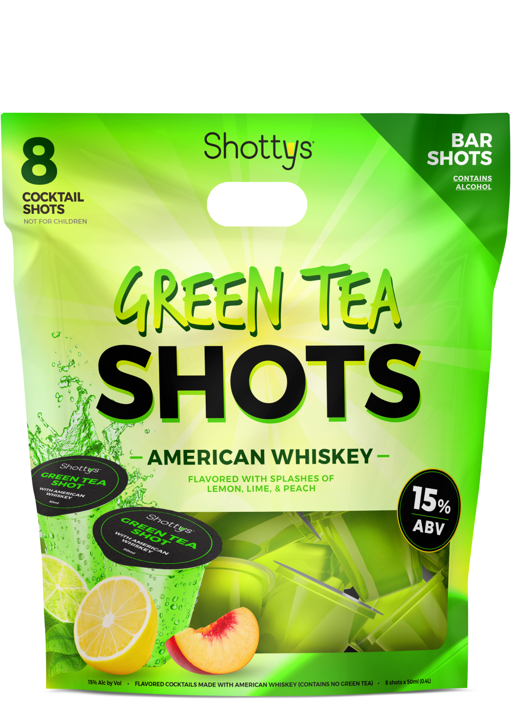 SHOTTYS GREEN TEA SHOTS