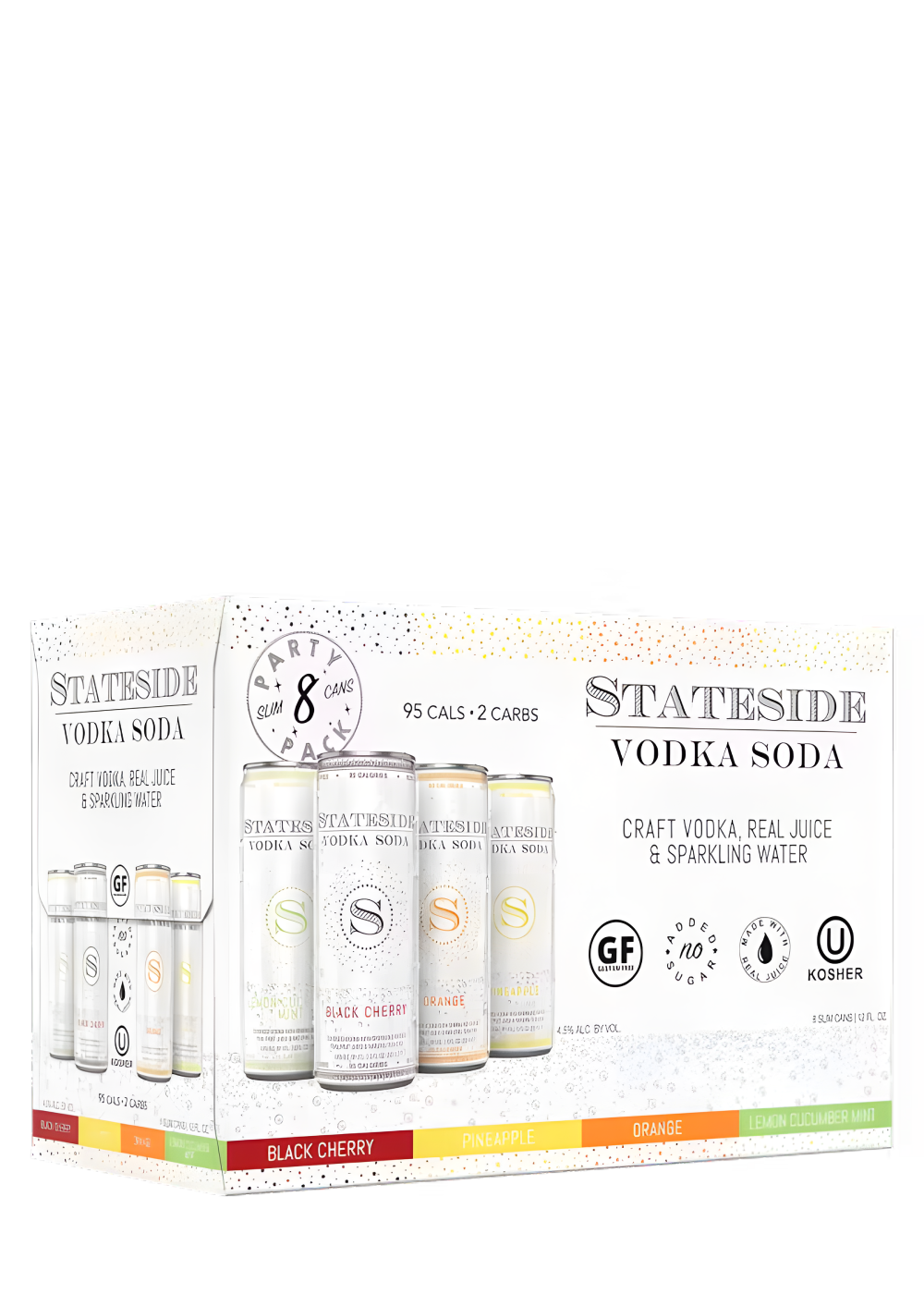 STATESIDE VODKA SODA VARIETY PACK