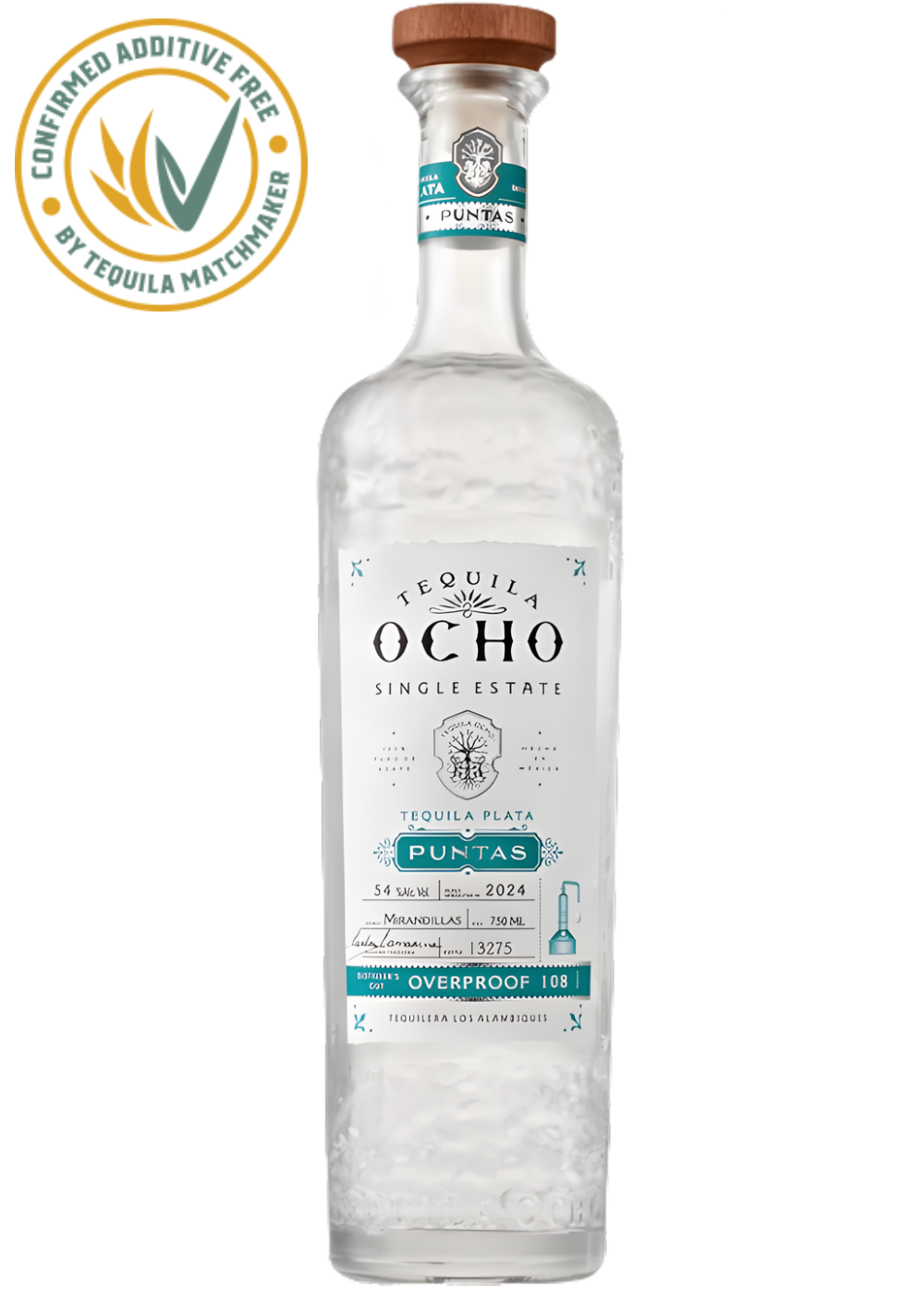 TEQUILA OCHO PLATA PUNTAS