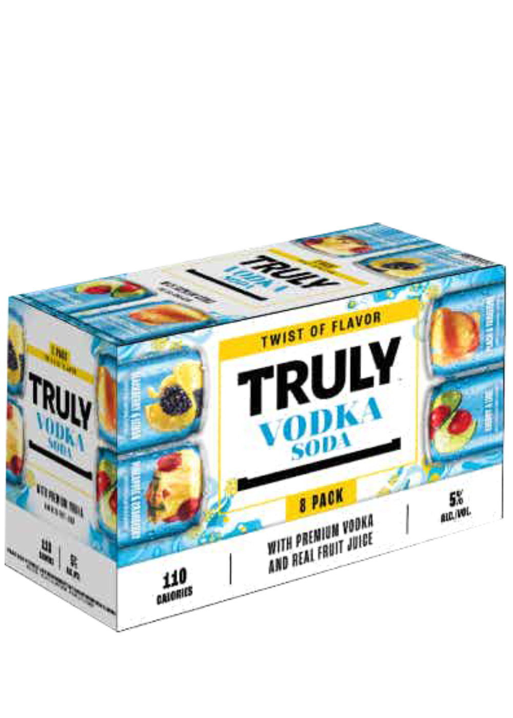 TRULY VODKA SODA TWIST OF FLAVOR VARIETY