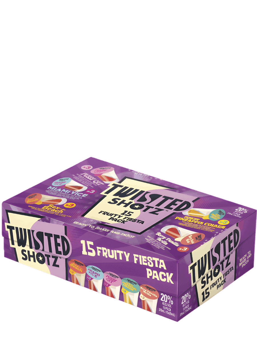 TWISTED SHOTZ FRUITY FIESTA PACK – Creekville Spirits