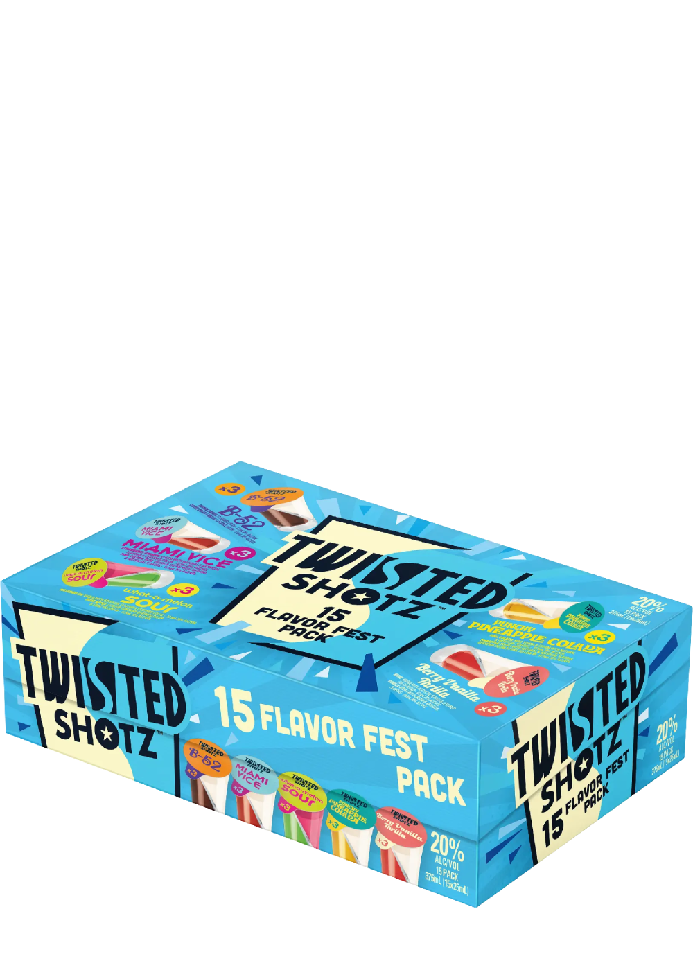 TWISTED SHOTZ FLAVOR FEST PACK – Creekville Spirits