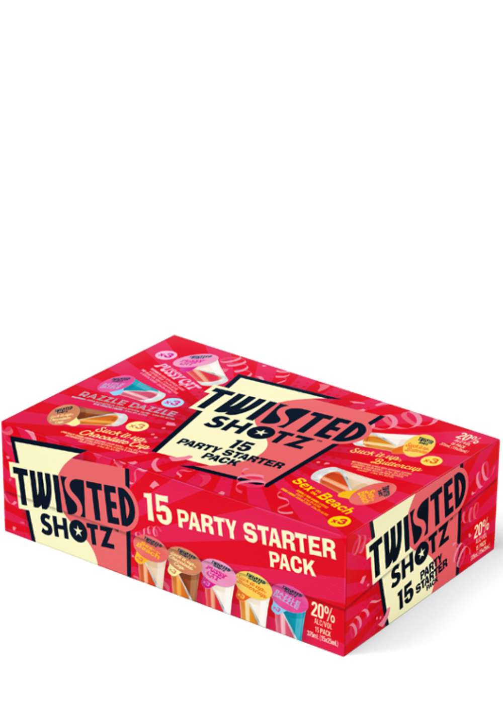 TWISTED SHOTZ PARTY PACK – Creekville Spirits