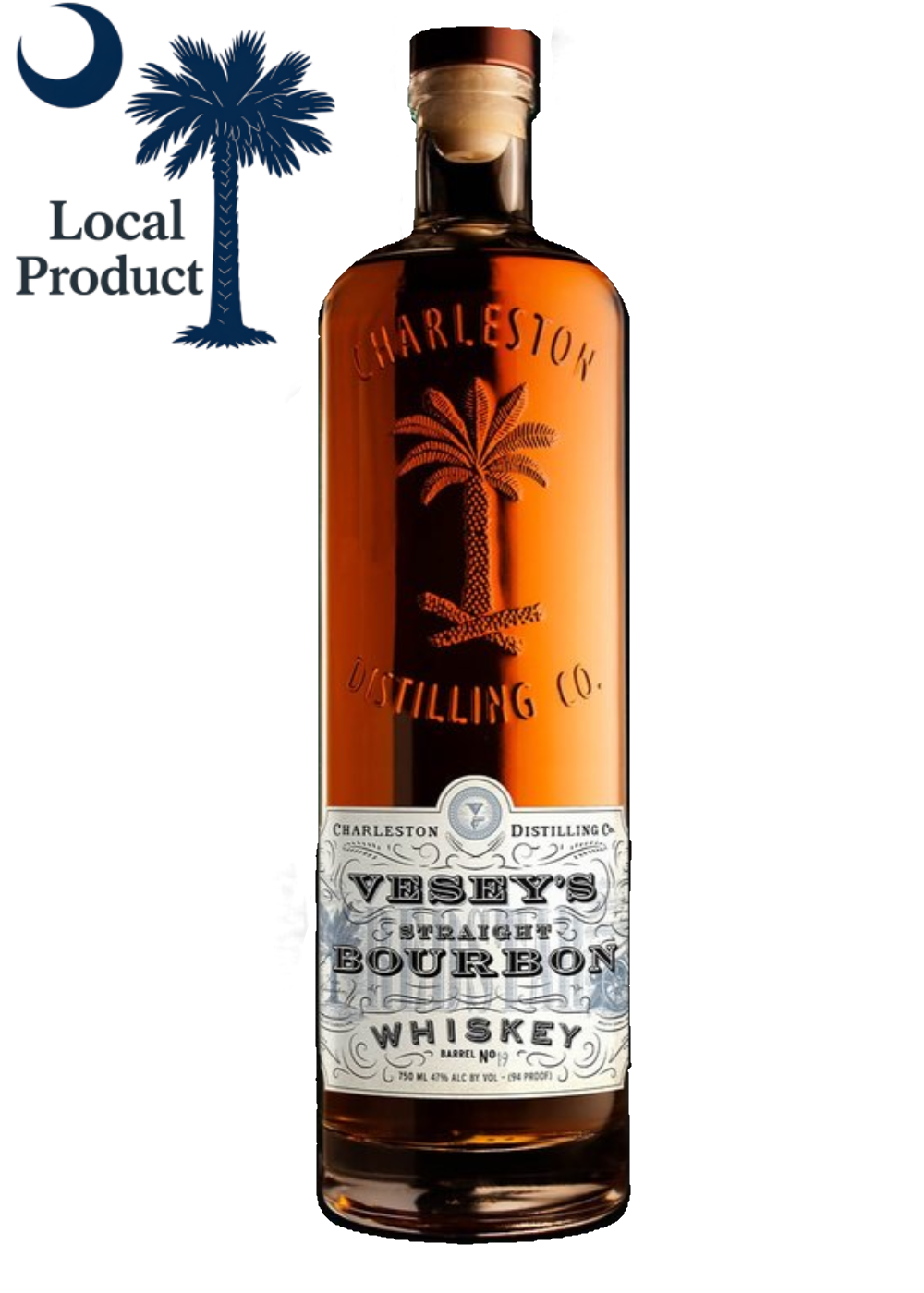 VESEY'S STRAIGHT BOURBON