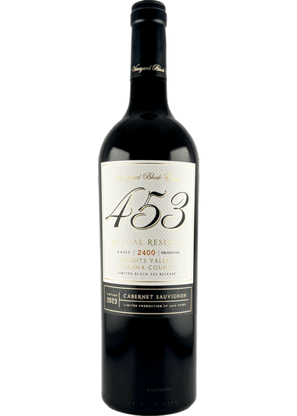VINEYARD BLOCK 453 SPECIAL RESERVE CABERNET SAUVIGNON