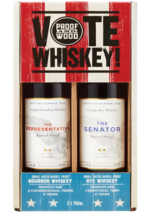 PROOF & WOOD VOTE WHISKEY GIFT SET