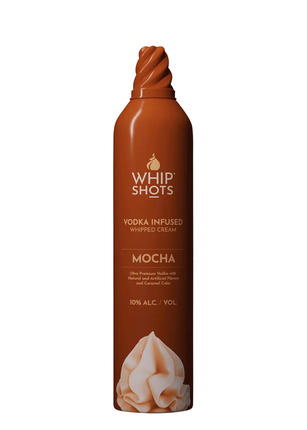 WHIP SHOTS MOCHA VODKA INFUSED WHIPPED CREAM