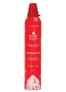 WHIP SHOTS PEPPERMINT VODKA INFUSED WHIPPED CREAM