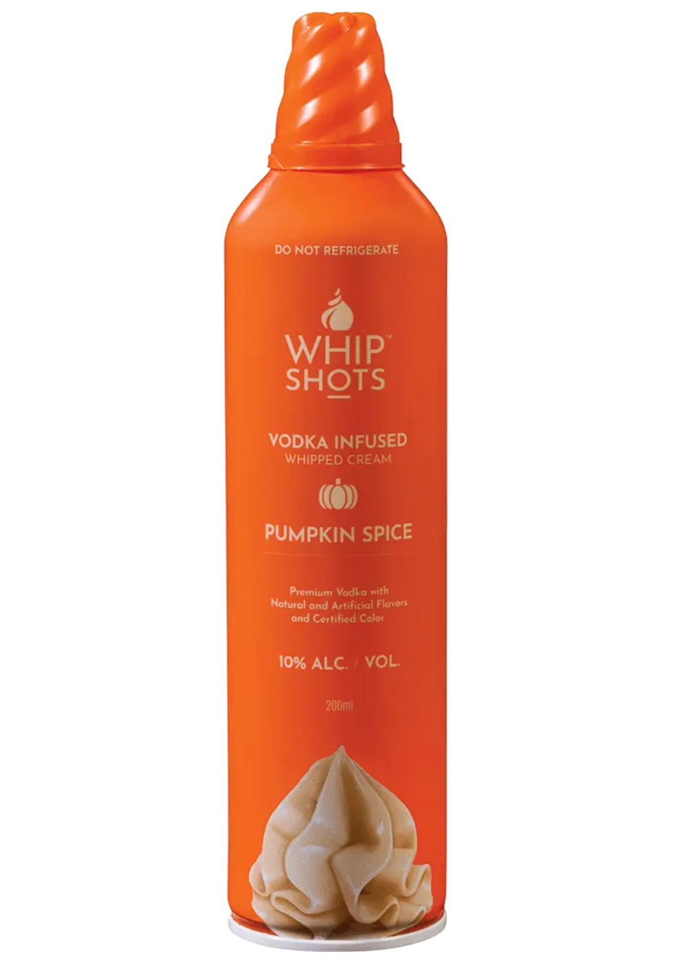 WHIP SHOTS PUMPKIN SPICE VODKA INFUSED WHIPPED CREAM