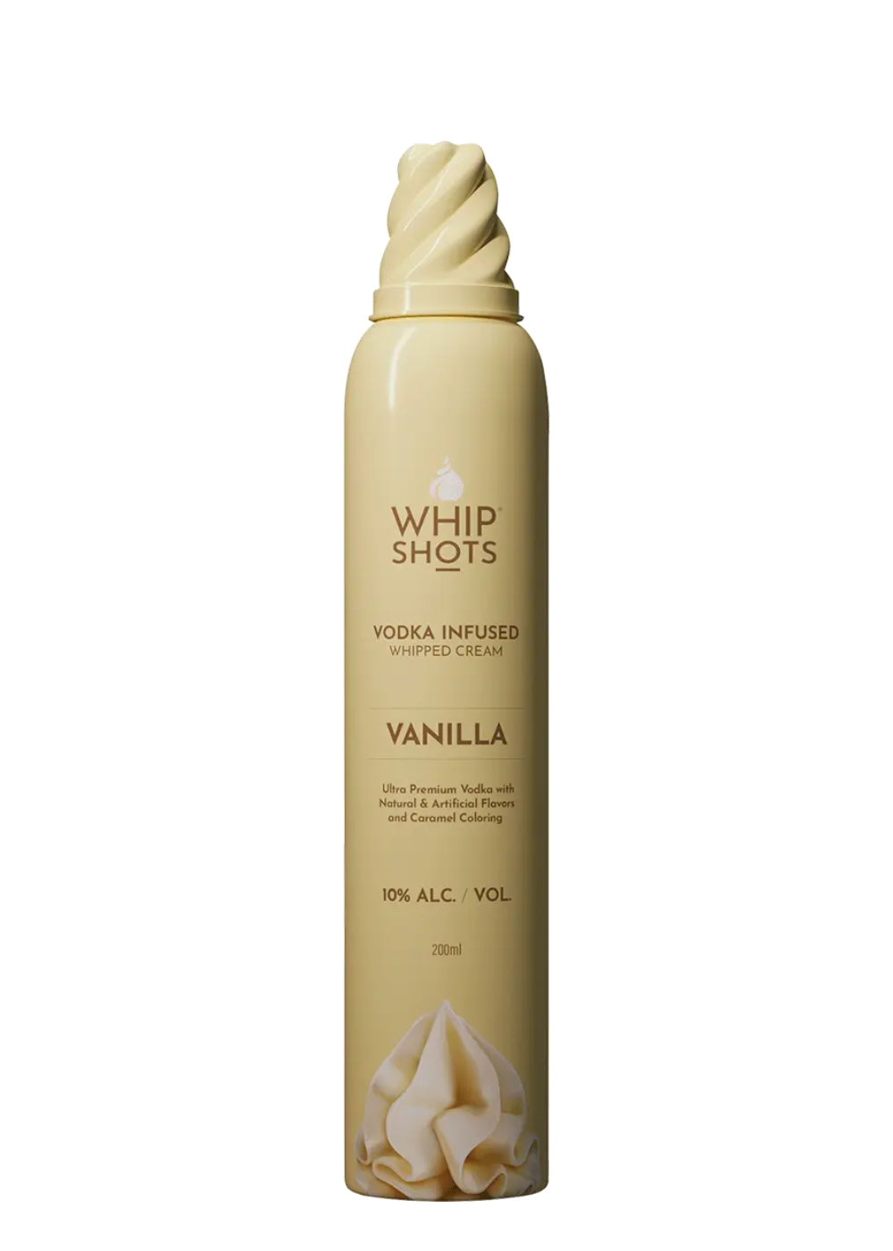 WHIP SHOTS VANILLA VODKA INFUSED WHIPPED CREAM