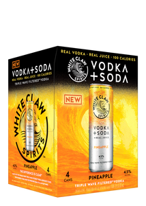 WHITE CLAW PINEAPPLE VODKA SODA