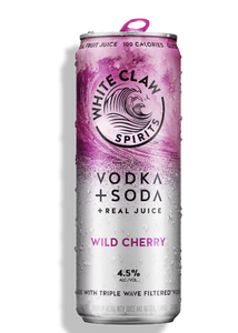 WHITE CLAW WILD CHERRY VODKA SODA