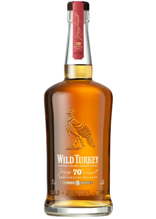 WILD TURKEY 70TH ANNIVERSARY 8 YEAR