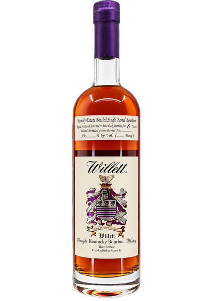 WILLETT FAMILY ESTATE SINGLE BARREL 8 YEAR BOURBON SOUTHERN MAUNDER