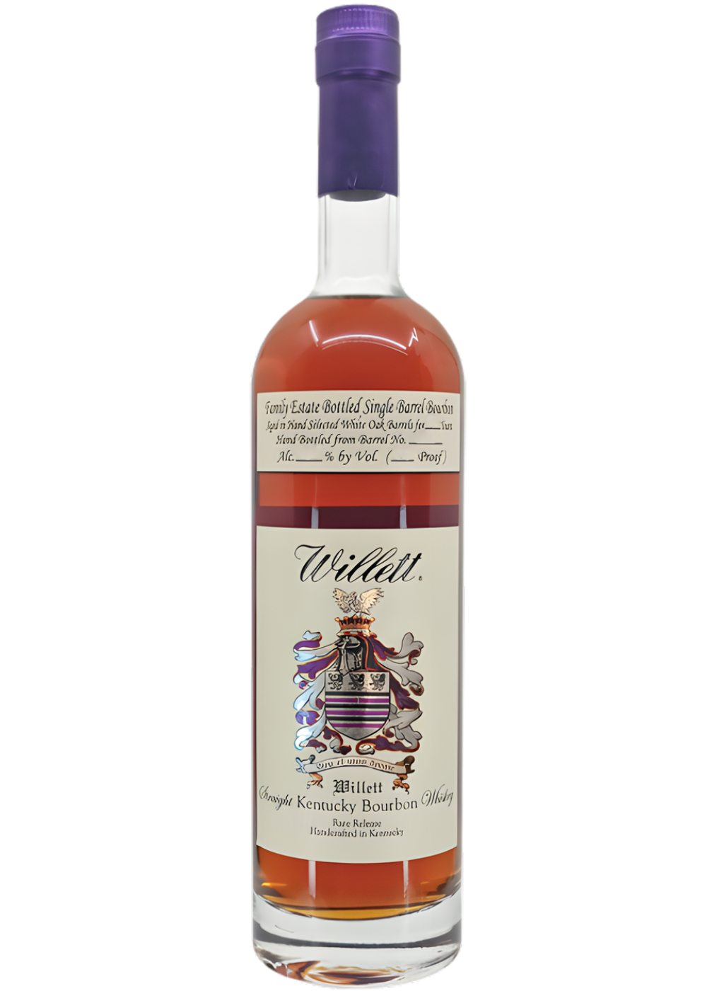 WILLETT FAMILY ESTATE SINGLE BARREL 11 YEAR BOURBON ULTRAVIOLET SHERPA