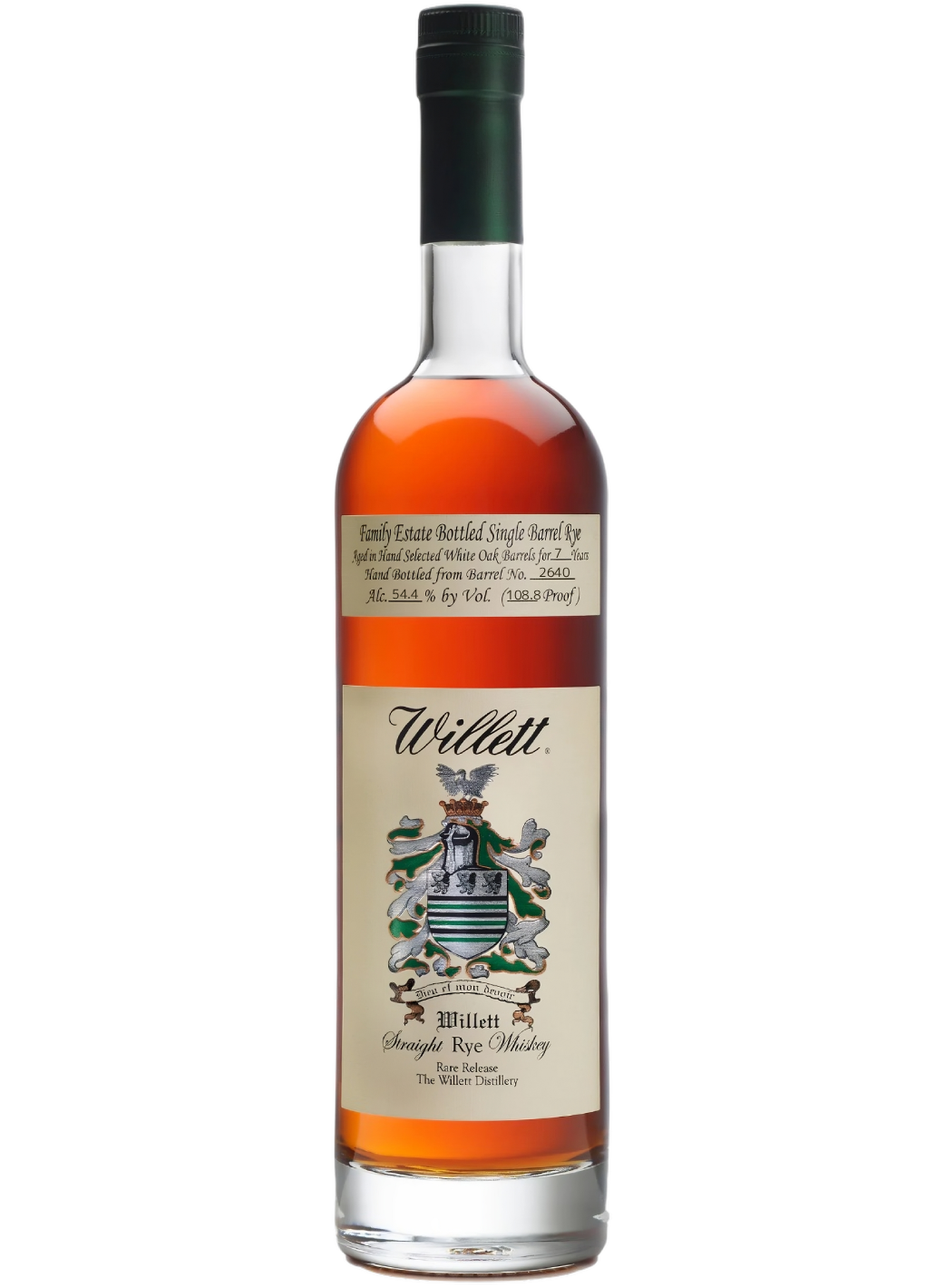 WILLETT FAMILY ESTATE SINGLE BARREL 7 YEAR RYE BIG WILLETT MAMMOTH