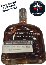 Load image into Gallery viewer, WOODFORD RESERVE DOUBLE OAKED SINGLE BARREL BARREL PROOF
