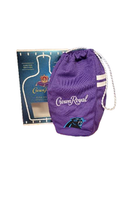 CROWN ROYAL CAROLINA PANTHERS JERSEY BAG