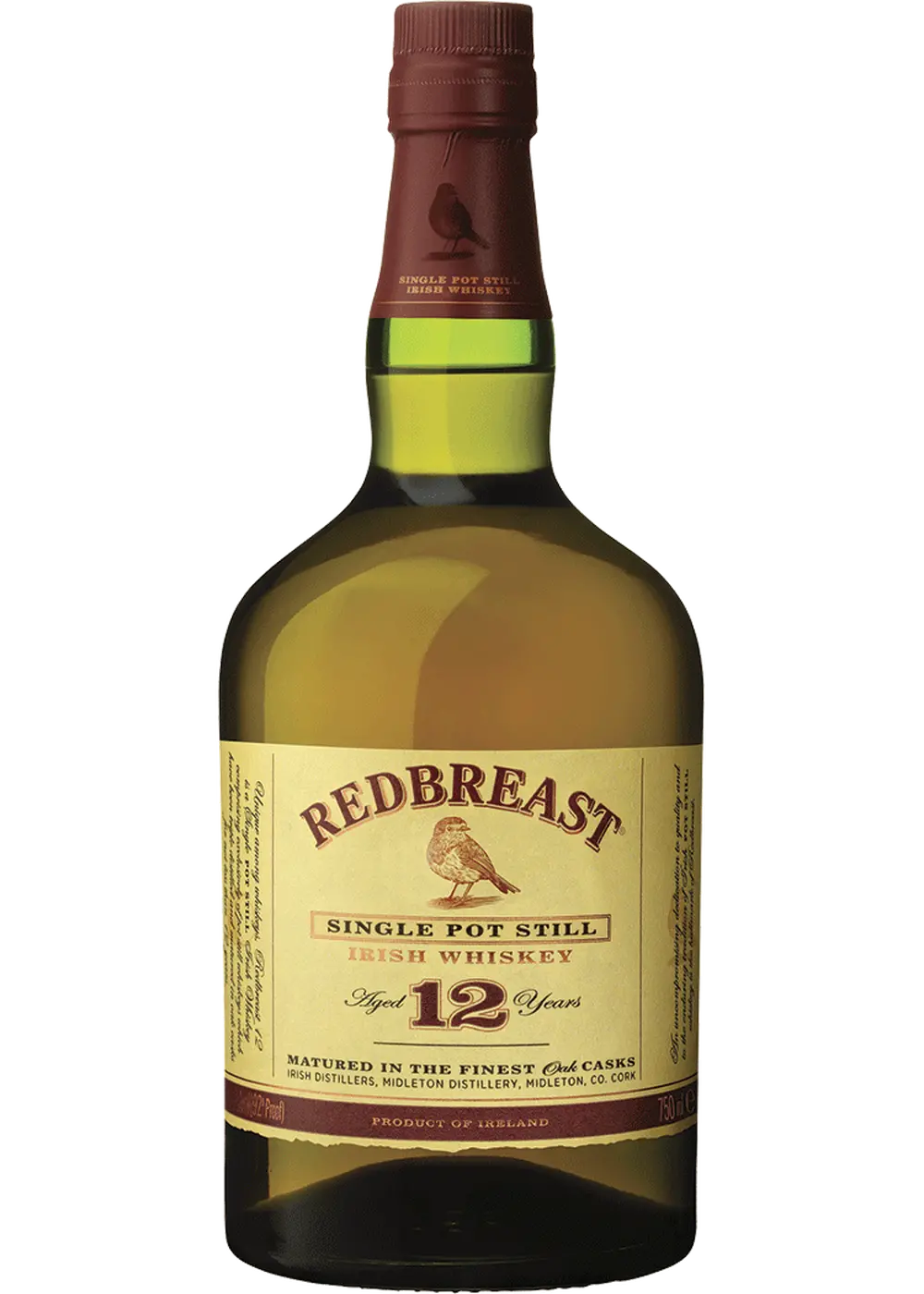 REDBREAST 12 YEAR IRISH WHISKEY