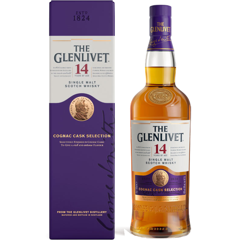 THE GLENLIVET 14 YEAR SCOTCH WHISKY