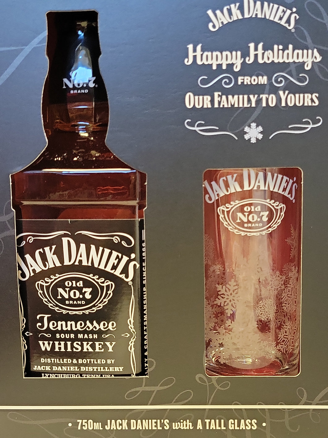 JACK DANIELS WITH TALL GLASS