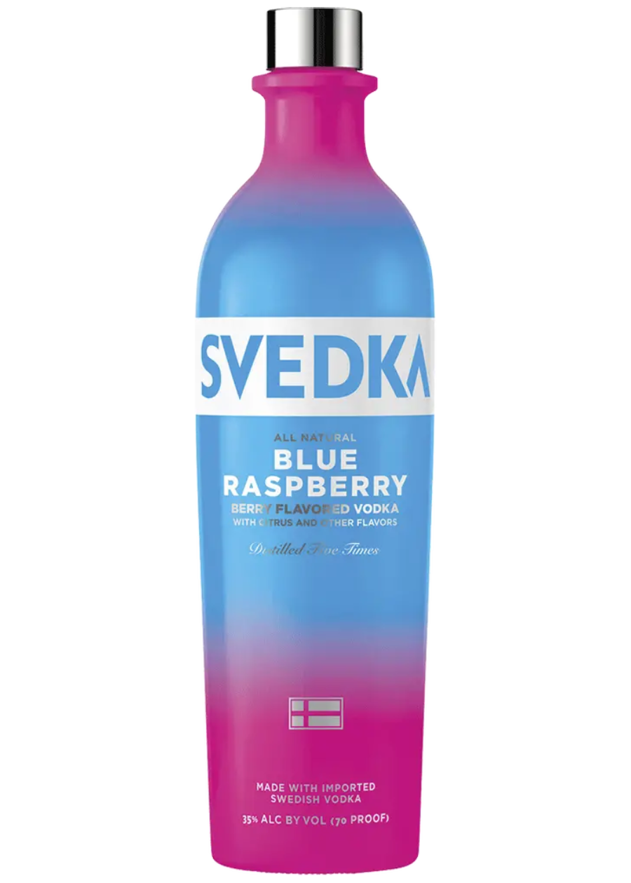 SVEDKA VODKA BLUE RASPBERRY