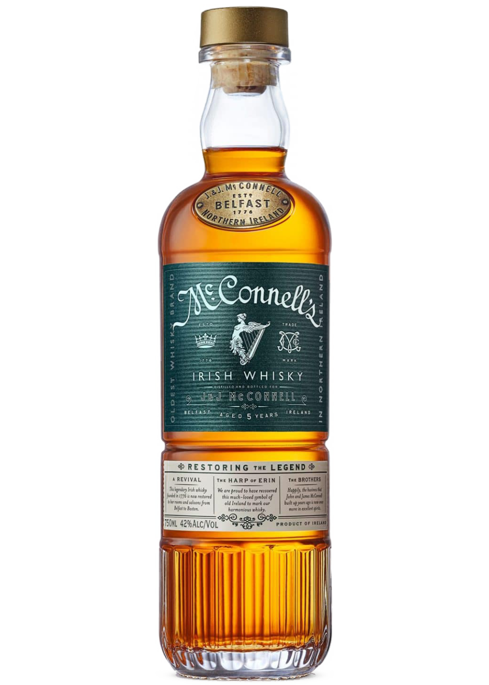 MCCONNELLS IRISH WHISKY