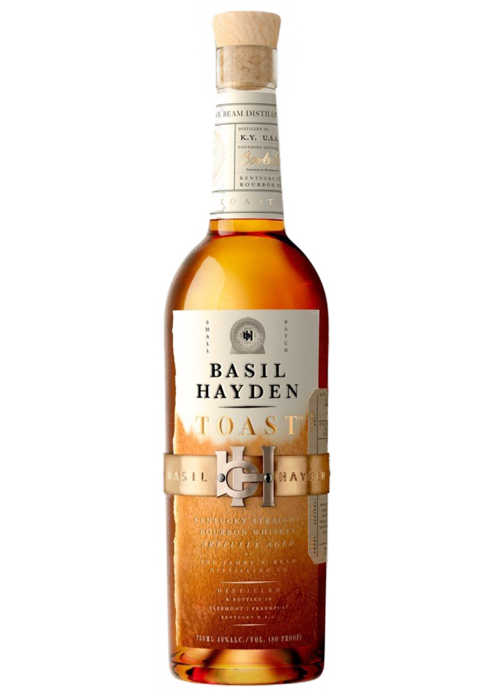 BASIL HAYDEN STRAIGHT BOURBON TOAST WHISKEY