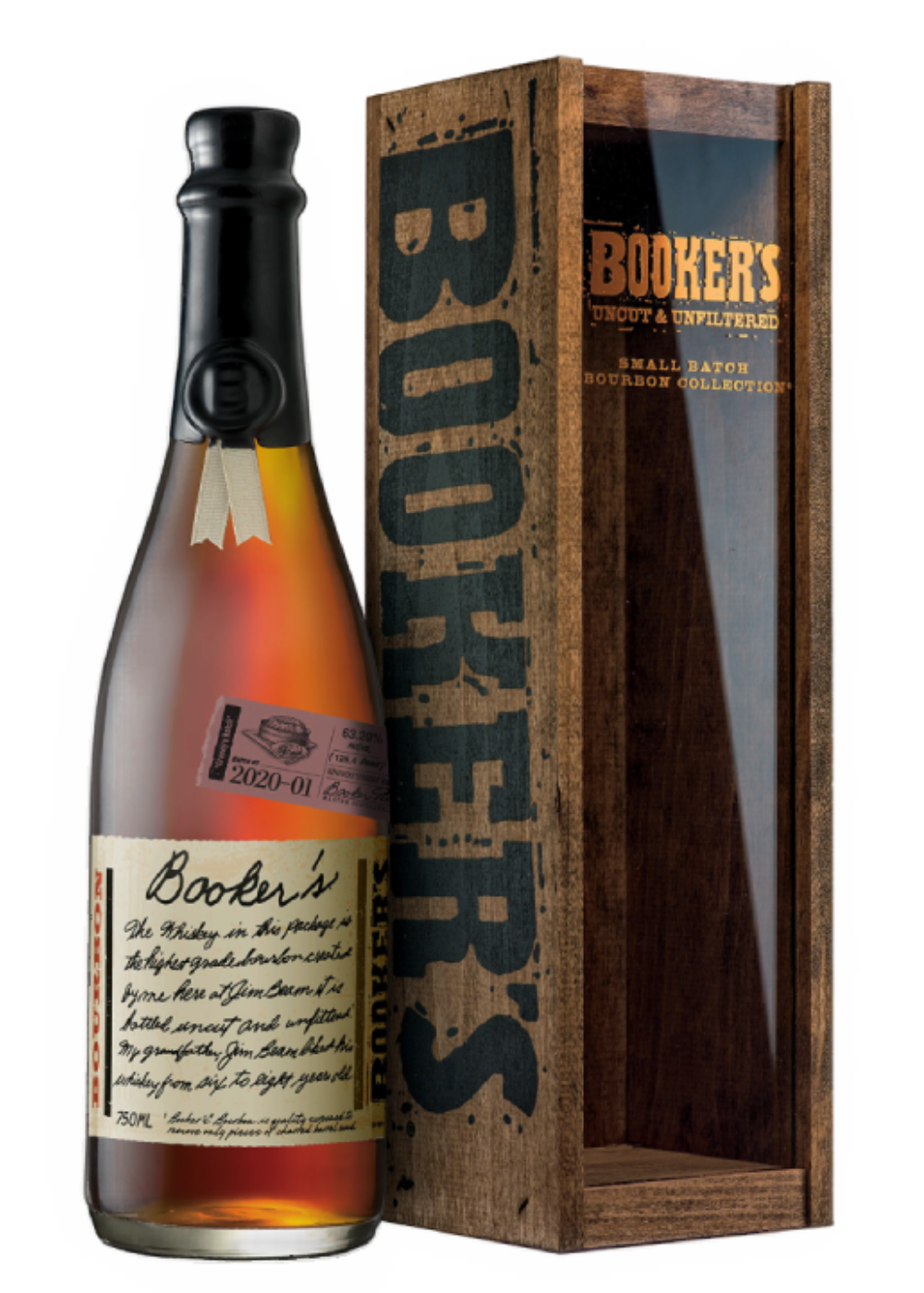 ウイスキー Booker's Uncut & Unfiltered 750ml BOOKER'S BOURBON – Creekville Spirits