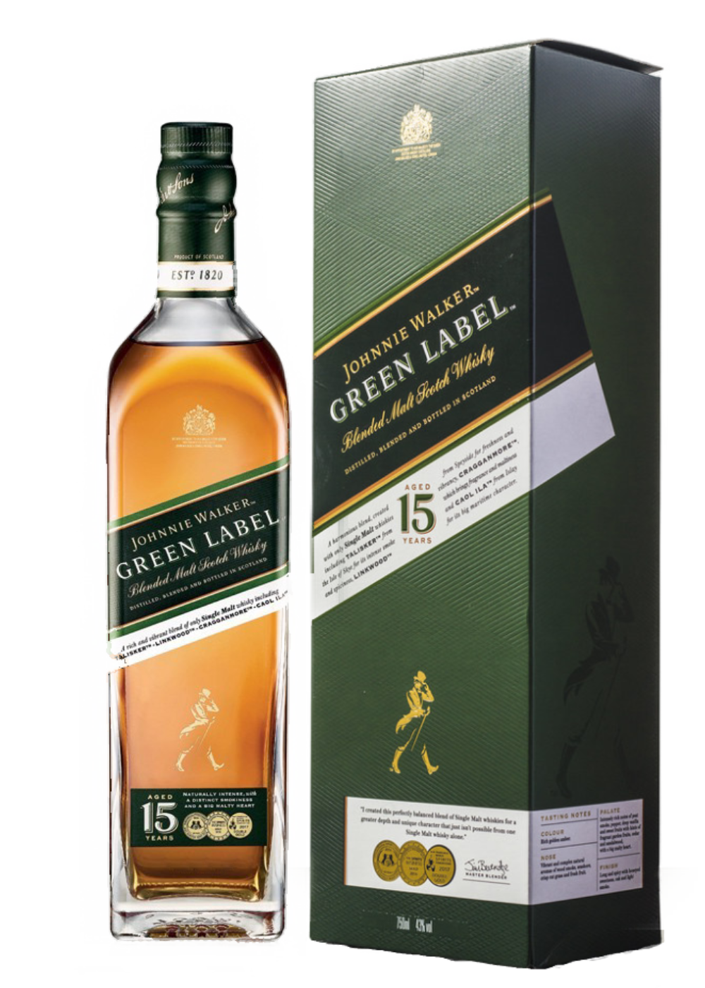 JOHNNIE WALKER GREEN LABEL