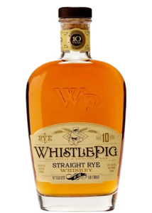 WHISTLEPIG 10 YEAR RYE WHISKEY