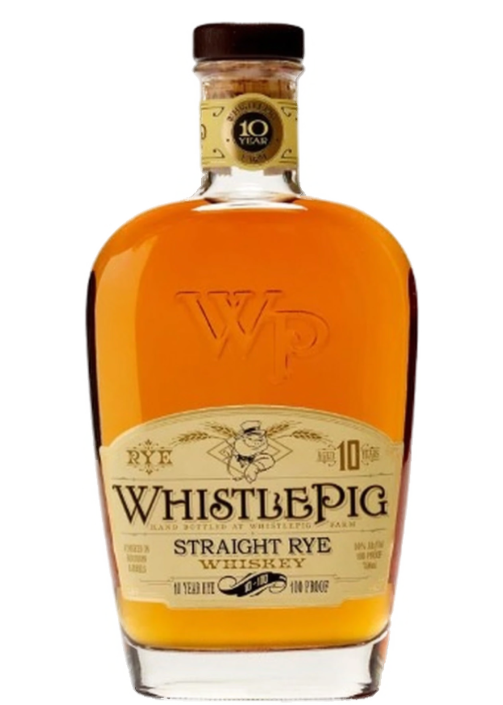 WHISTLEPIG 10 YEAR RYE WHISKEY