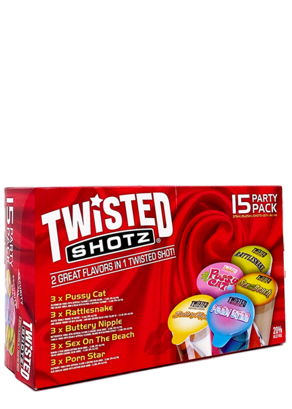 TWISTED SHOTZ PARTY PACK