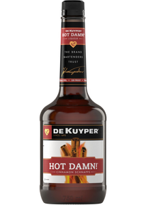 DEKUYPER HOT DAMN! CINNAMON SCHNAPPS LIQUEUR