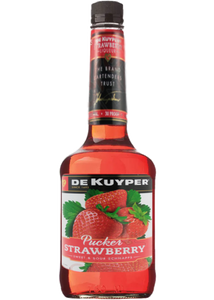 DEKUYPER STRAWBERRY PUCKER SCHNAPPS LIQUEUR