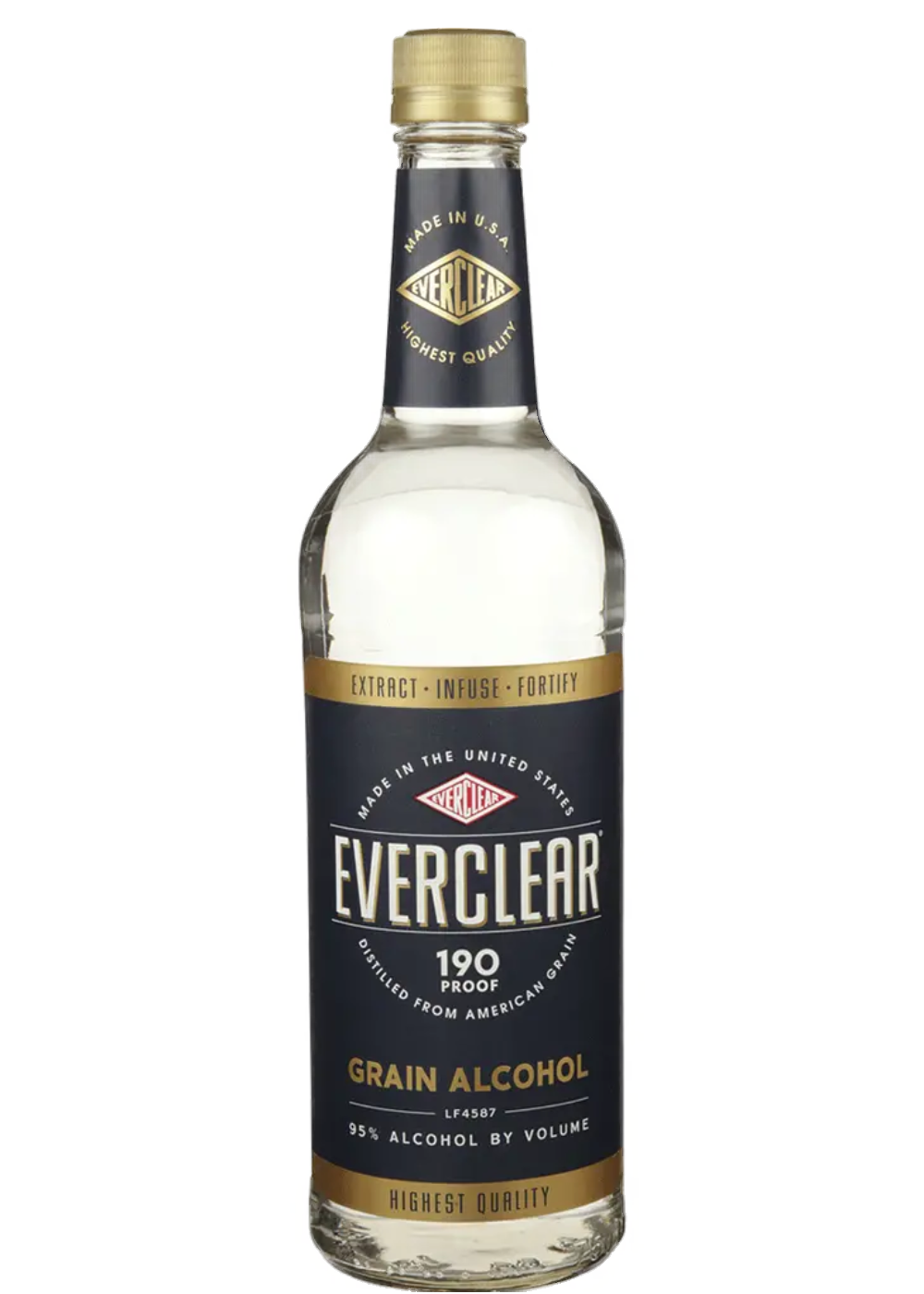 EVERCLEAR GRAIN ALCOHOL 190